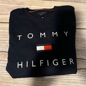 Men’s Tommy Hilfiger Navy Sweatshirt Sz L